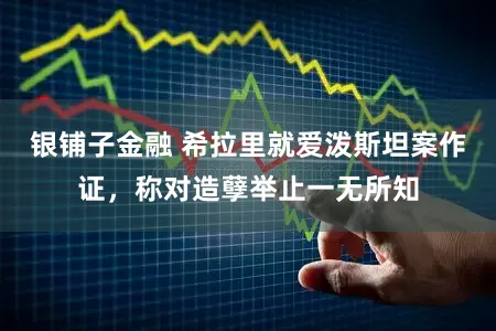 银铺子金融 希拉里就爱泼斯坦案作证，称对造孽举止一无所知