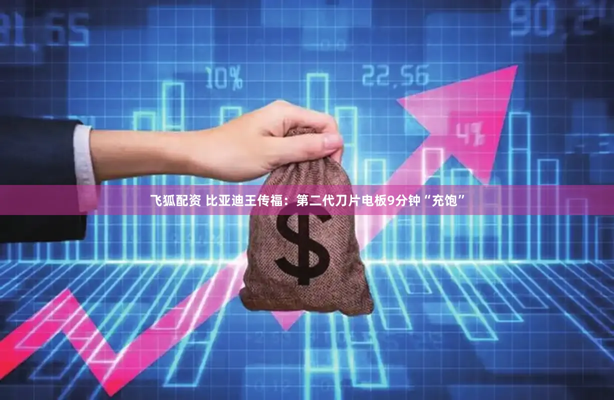 飞狐配资 比亚迪王传福：第二代刀片电板9分钟“充饱”