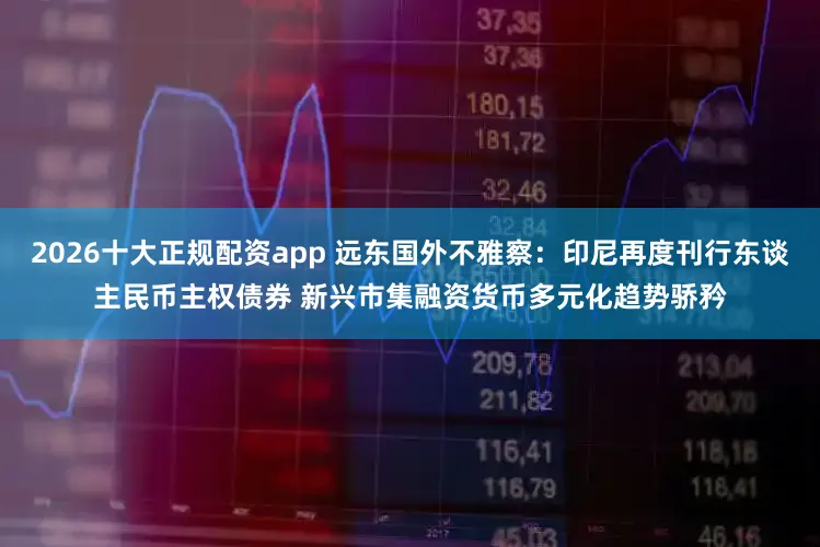 2026十大正规配资app 远东国外不雅察：印尼再度刊行东谈主民币主权债券 新兴市集融资货币多元化趋势骄矜
