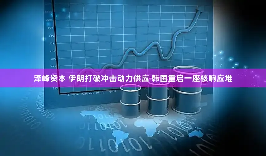泽峰资本 伊朗打破冲击动力供应 韩国重启一座核响应堆