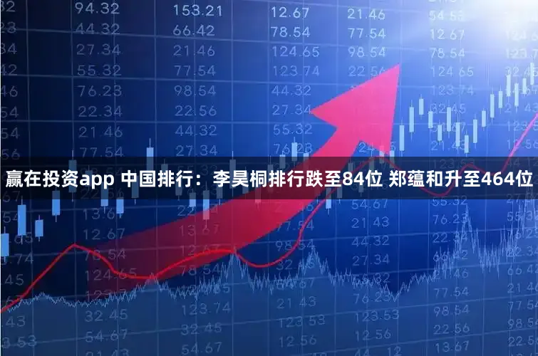 赢在投资app 中国排行：李昊桐排行跌至84位 郑蕴和升至464位