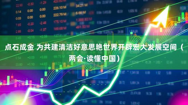 点石成金 为共建清洁好意思艳世界开辟宏大发展空间（两会·读懂中国）