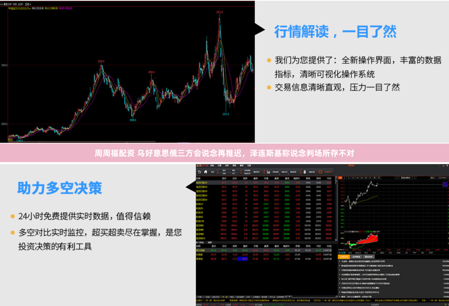 周周福配资 乌好意思俄三方会说念再推迟，泽连斯基称说念判场所存不对