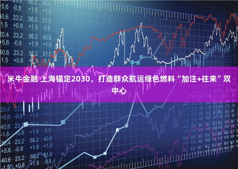 米牛金融 上海锚定2030，打造群众航运绿色燃料“加注+往来”双中心