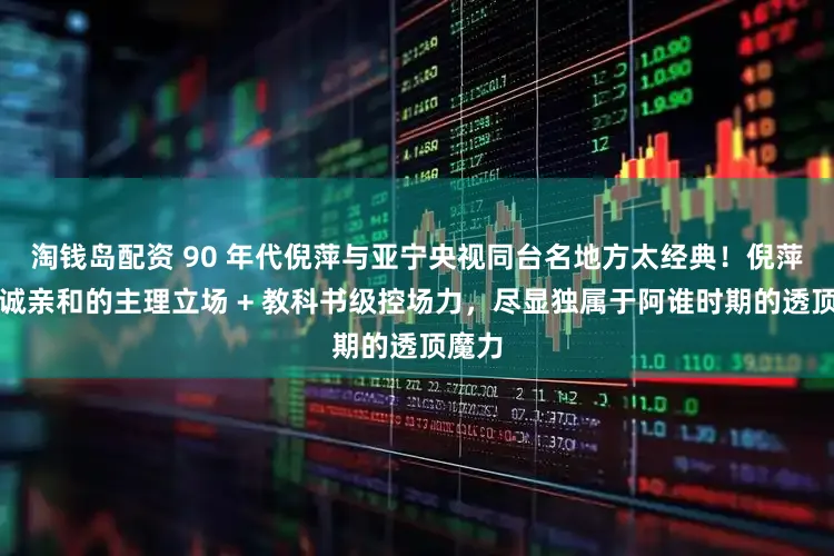 淘钱岛配资 90 年代倪萍与亚宁央视同台名地方太经典！倪萍凭竭诚亲和的主理立场 + 教科书级控场力，尽显独属于阿谁时期的透顶魔力